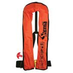 LALIZAS Sigma Work Vest.Auto.Adult.170N,ISO 12402-3,orange durable PVC fabric cover