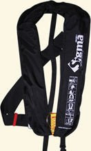 LALIZAS Alpha Inflatable Lifejackets 170N AUTO without harness Adult with crotch strap 72081